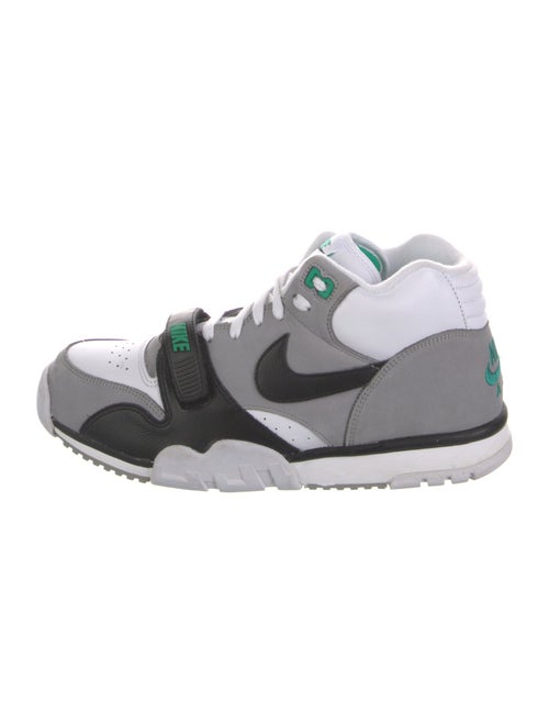 Nike Leather Colorblock Pattern Sneakers