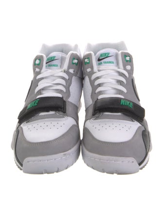 Nike Leather Colorblock Pattern Sneakers