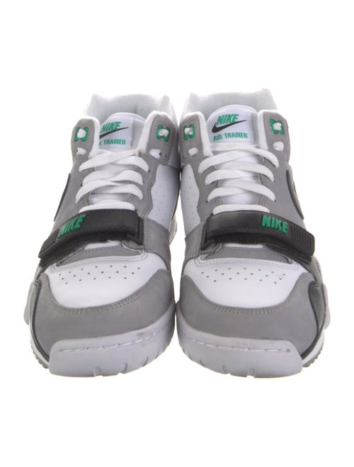 Nike Leather Colorblock Pattern Sneakers