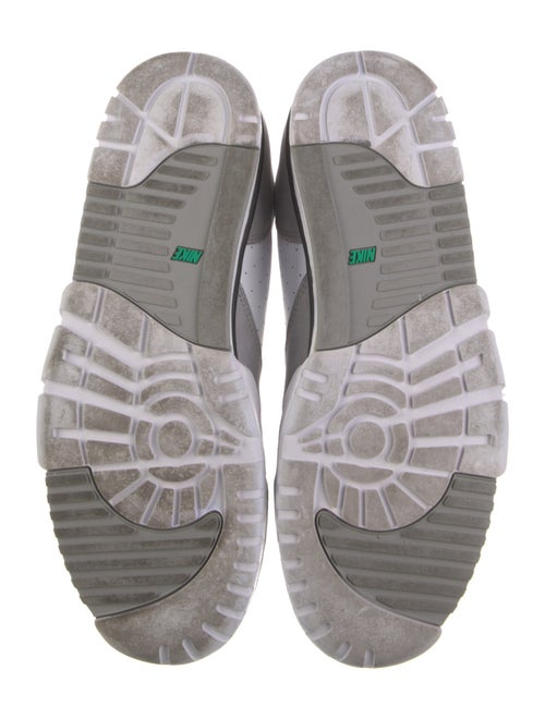 Nike Leather Colorblock Pattern Sneakers