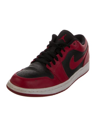 Nike Leather Colorblock Pattern Athletic Sneakers