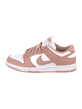 Nike Leather Colorblock Pattern Athletic Sneakers