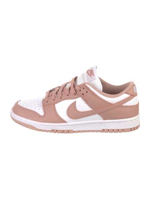 Nike Leather Colorblock Pattern Athletic Sneakers