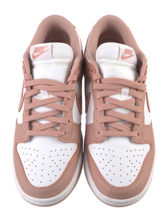 Nike Leather Colorblock Pattern Athletic Sneakers