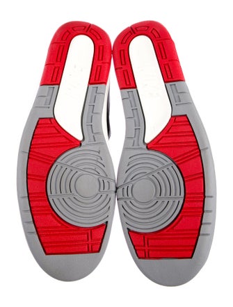 Nike Leather Colorblock Pattern Sneakers