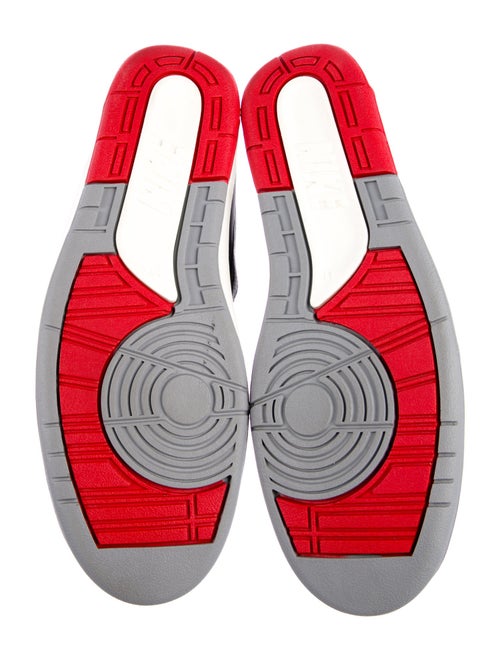 Nike Leather Colorblock Pattern Sneakers