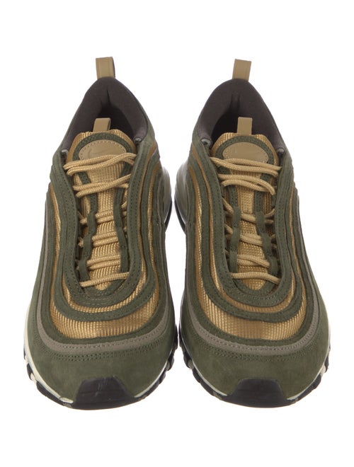 Nike Suede Colorblock Pattern Sneakers