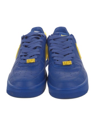 Nike Leather Colorblock Pattern Sneakers