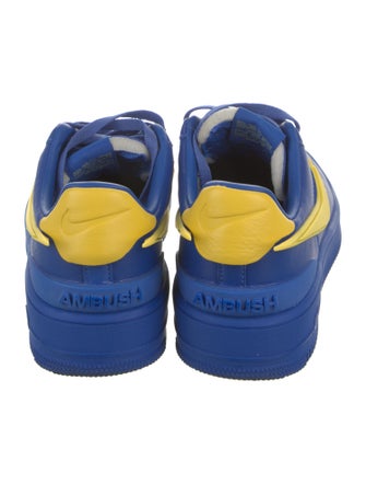 Nike Leather Colorblock Pattern Sneakers