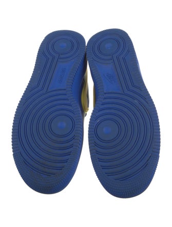 Nike Leather Colorblock Pattern Sneakers