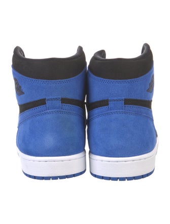 Nike Suede Colorblock Pattern Athletic Sneakers