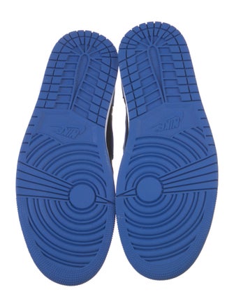 Nike Suede Colorblock Pattern Athletic Sneakers