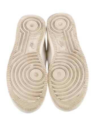 Nike Leather Colorblock Pattern Sneakers