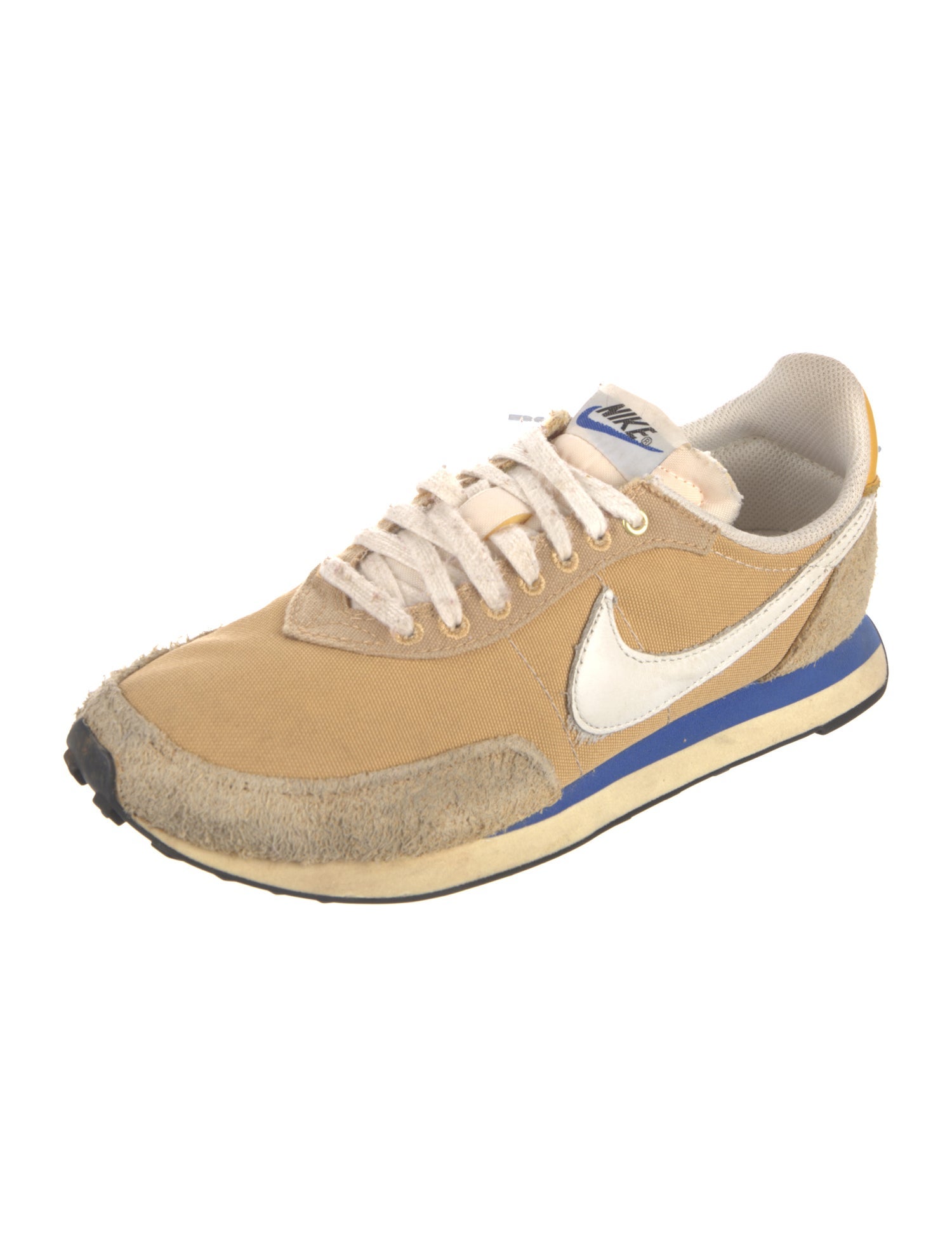 Nike Canvas Colorblock Pattern Athletic Sneakers