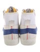 Nike Leather Colorblock Pattern Sneakers