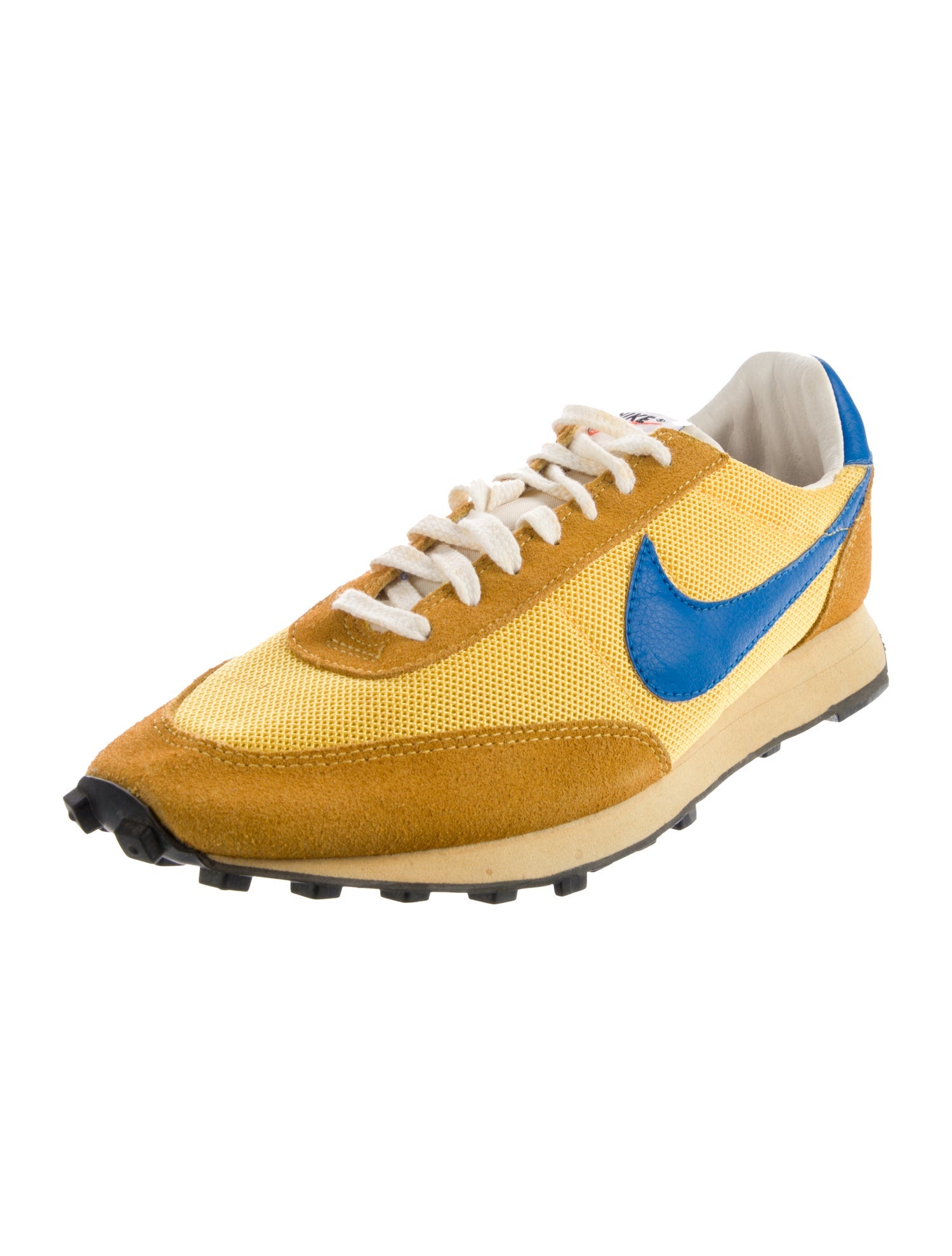 Nike Mesh Colorblock Pattern Athletic Sneakers