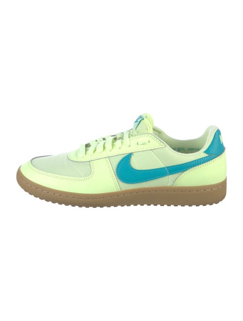 Nike Leather Colorblock Pattern Sneakers