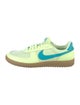 Nike Leather Colorblock Pattern Sneakers