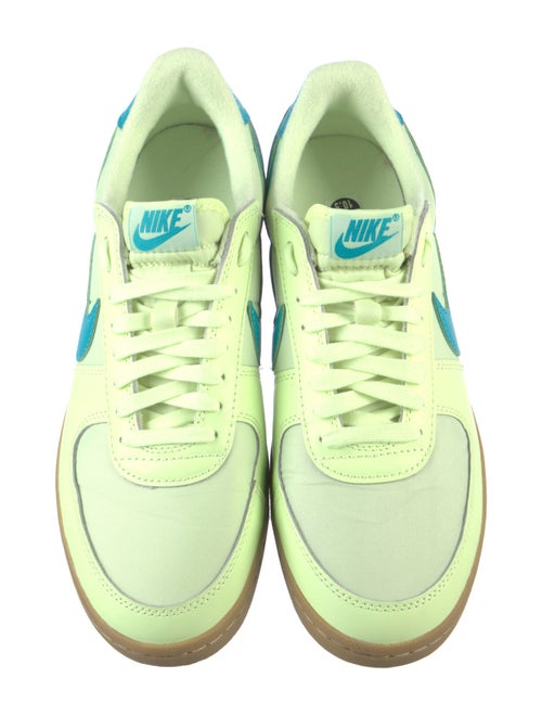 Nike Leather Colorblock Pattern Sneakers