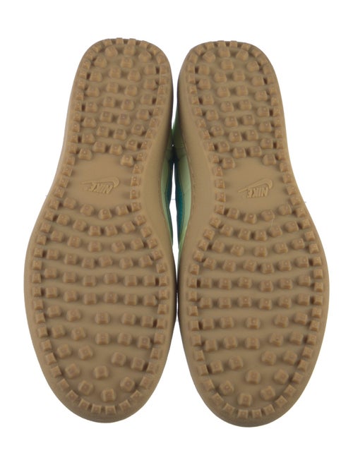 Nike Leather Colorblock Pattern Sneakers