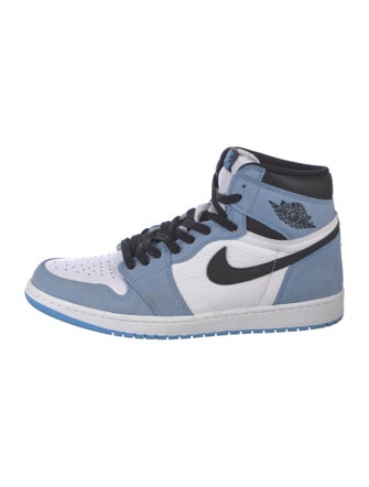 Nike Leather Colorblock Pattern Sneakers