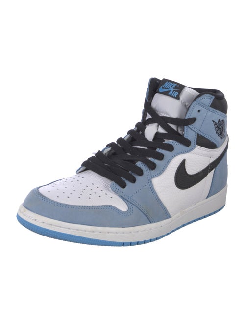 Nike Leather Colorblock Pattern Sneakers