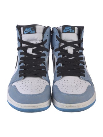 Nike Leather Colorblock Pattern Sneakers