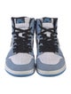 Nike Leather Colorblock Pattern Sneakers