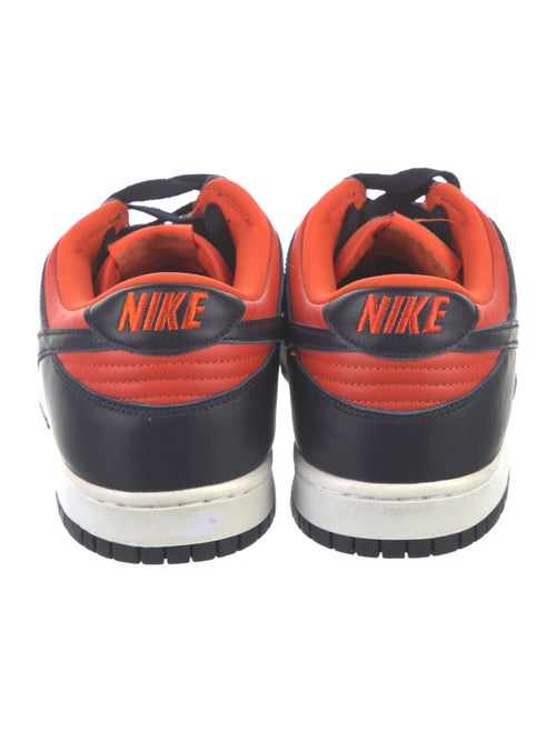 Nike Leather Colorblock Pattern Sneakers