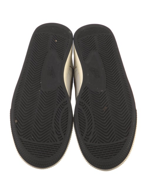 Nike Leather Colorblock Pattern Sneakers