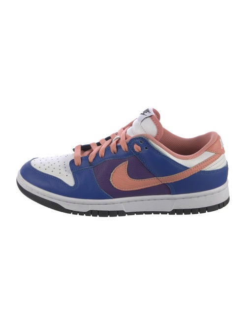 Nike Leather Colorblock Pattern Sneakers