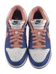 Nike Leather Colorblock Pattern Sneakers