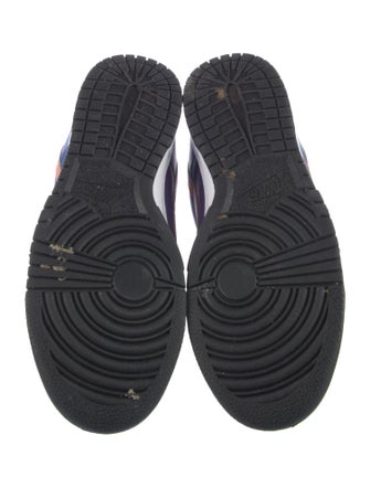 Nike Leather Colorblock Pattern Sneakers