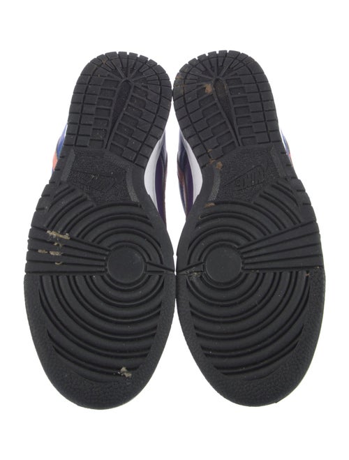 Nike Leather Colorblock Pattern Sneakers