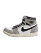 Nike Leather Printed Athletic Sneakers