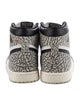 Nike Leather Printed Athletic Sneakers
