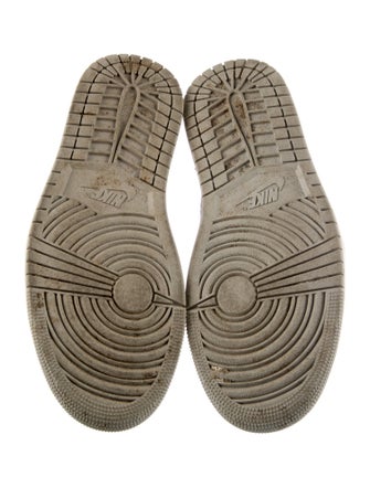 Nike Leather Printed Athletic Sneakers