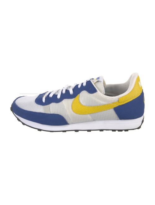 Nike Suede Colorblock Pattern Sneakers