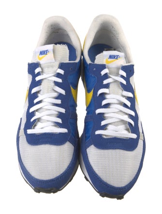 Nike Suede Colorblock Pattern Sneakers