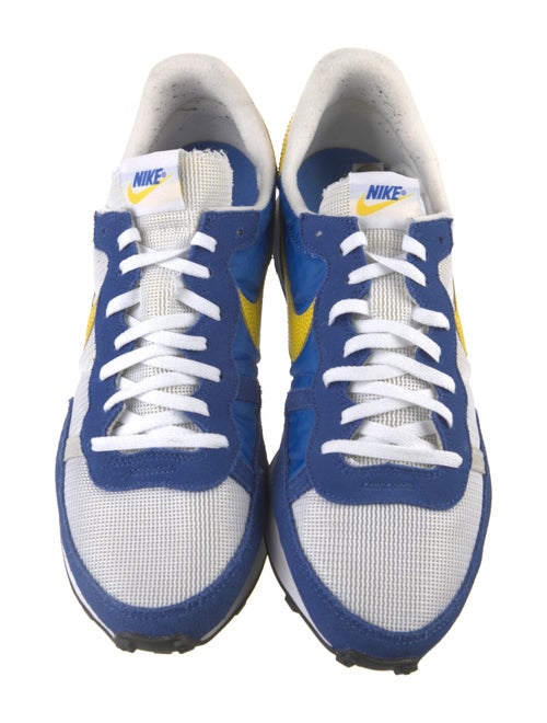 Nike Suede Colorblock Pattern Sneakers