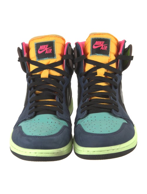 Nike Nubuck Colorblock Pattern Sneakers