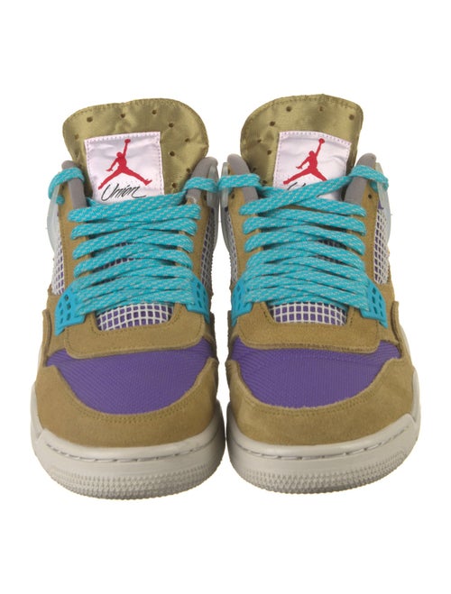 Nike Suede Colorblock Pattern Sneakers