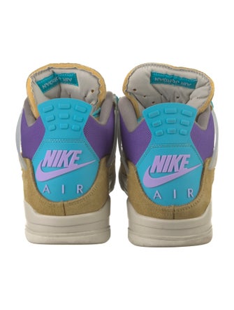 Nike Suede Colorblock Pattern Sneakers
