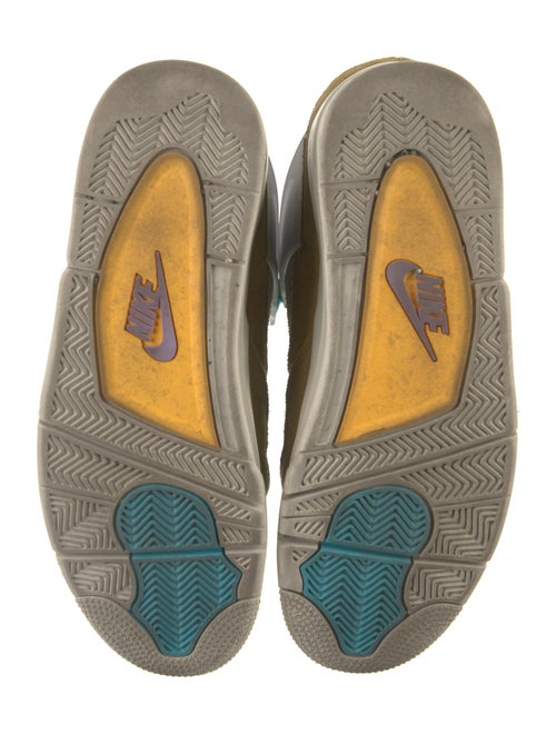 Nike Suede Colorblock Pattern Sneakers