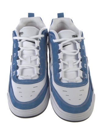 Nike Suede Colorblock Pattern Sneakers