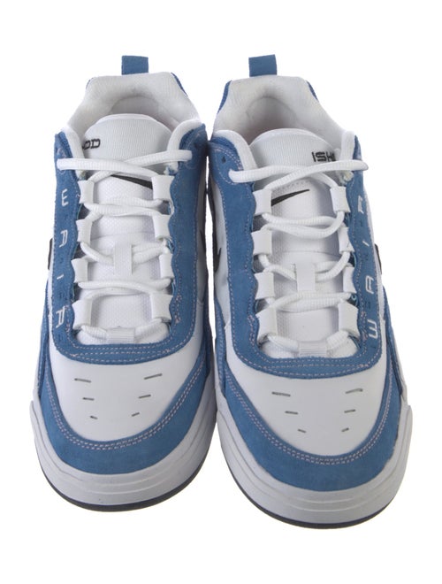 Nike Suede Colorblock Pattern Sneakers