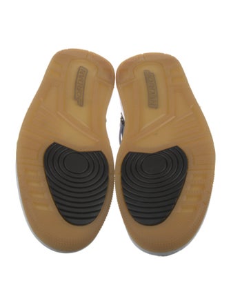 Nike Leather Printed Sneakers