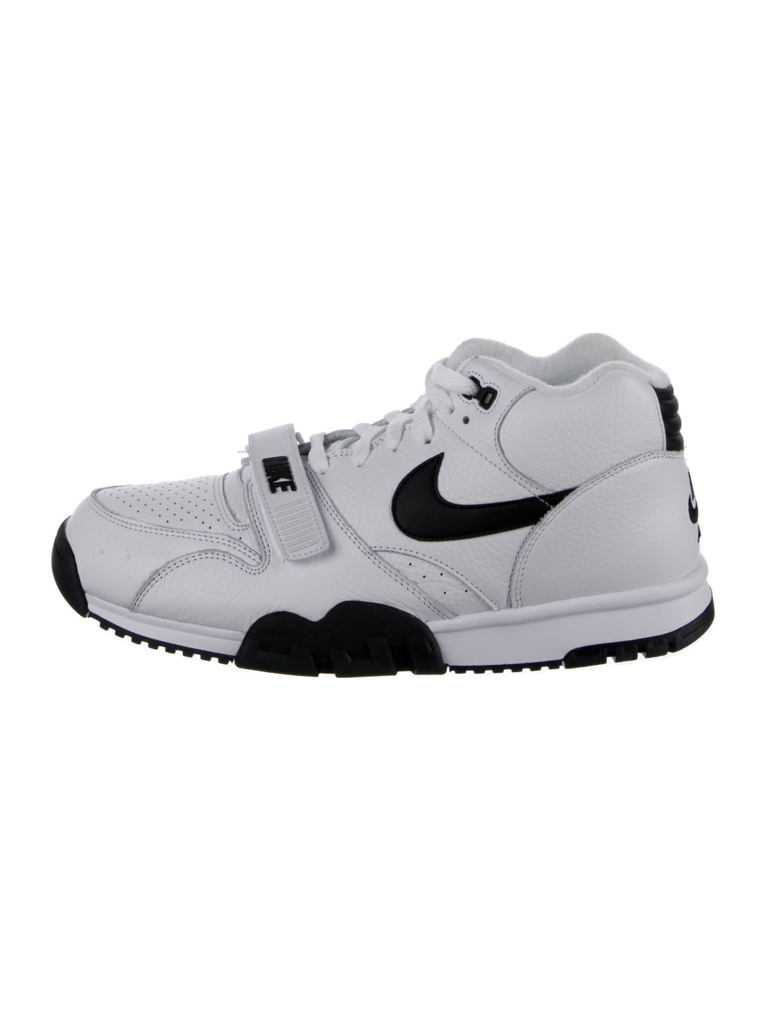Nike Leather Colorblock Pattern Athletic Sneakers