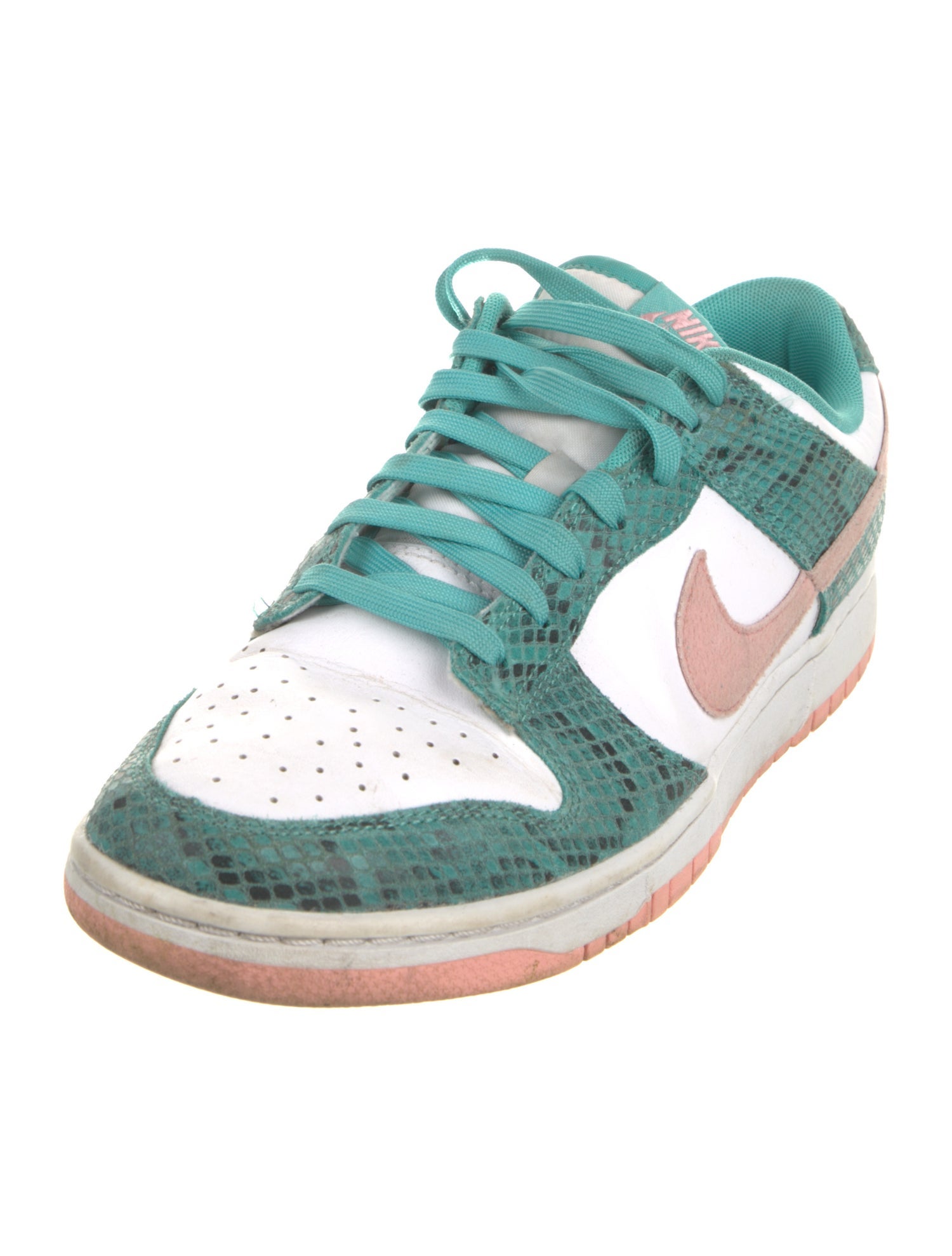 Nike 'Snakeskin Washed Teal' Athletic Sneakers