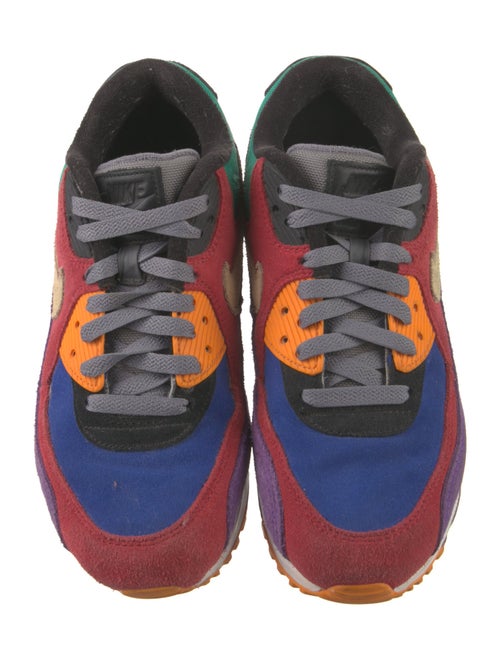 Nike Suede Printed Athletic Sneakers